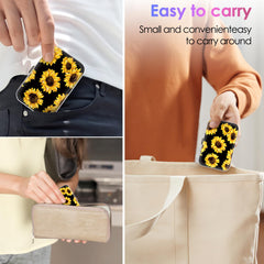Travel-friendly floss case with pattern options