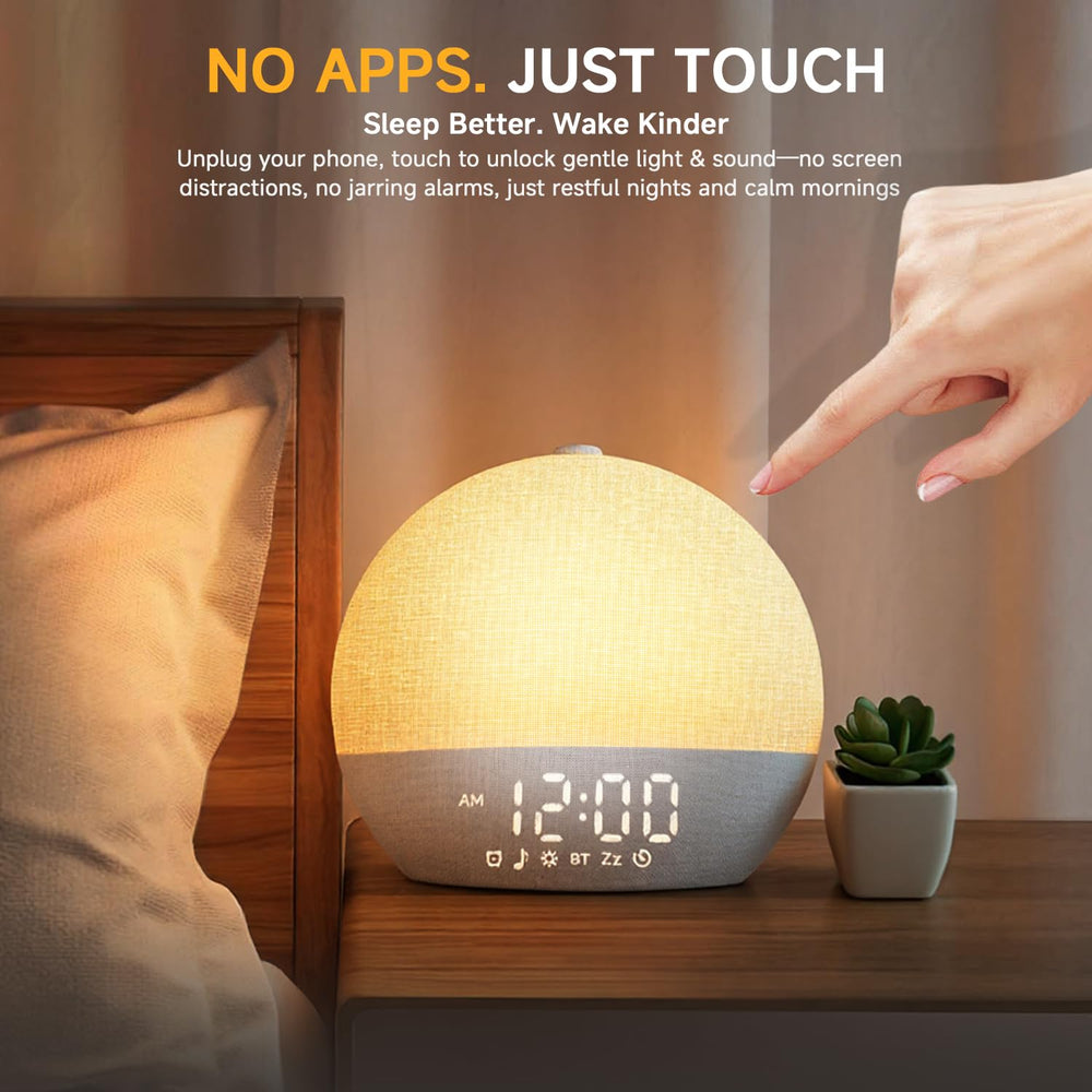 Geuuap screen-free design keeps bedside setup simple and kid-friendly.