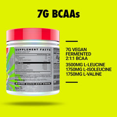 Scooped GHOST BCAA Kiwi Strawberry powder