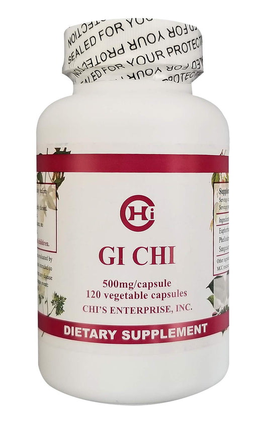 GI Chi 120 Capsules bottle by Chi's Enterprise