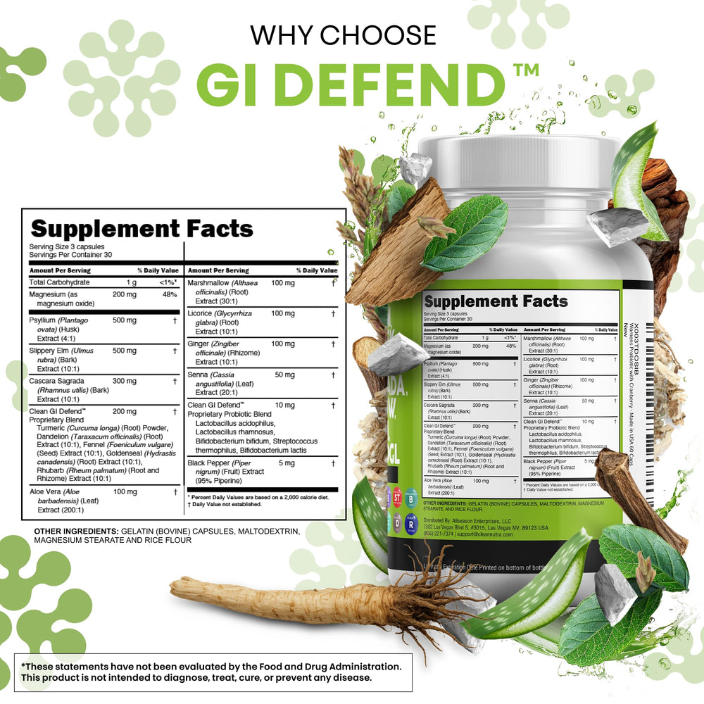 Slippery Elm Bark and Marshmallow Root for gut health