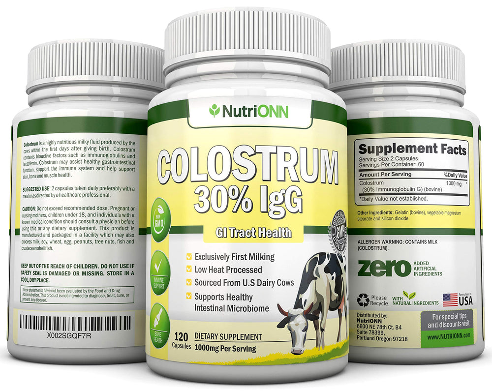 Colostrum for GI tract health and digestion