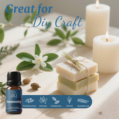 Gift box containing six 10ml Aromtopia essential oil blends