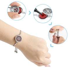 Gift-ready aroma diffuser bracelet for women
