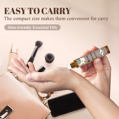 Gift-ready packaging for essential oil roller-on set