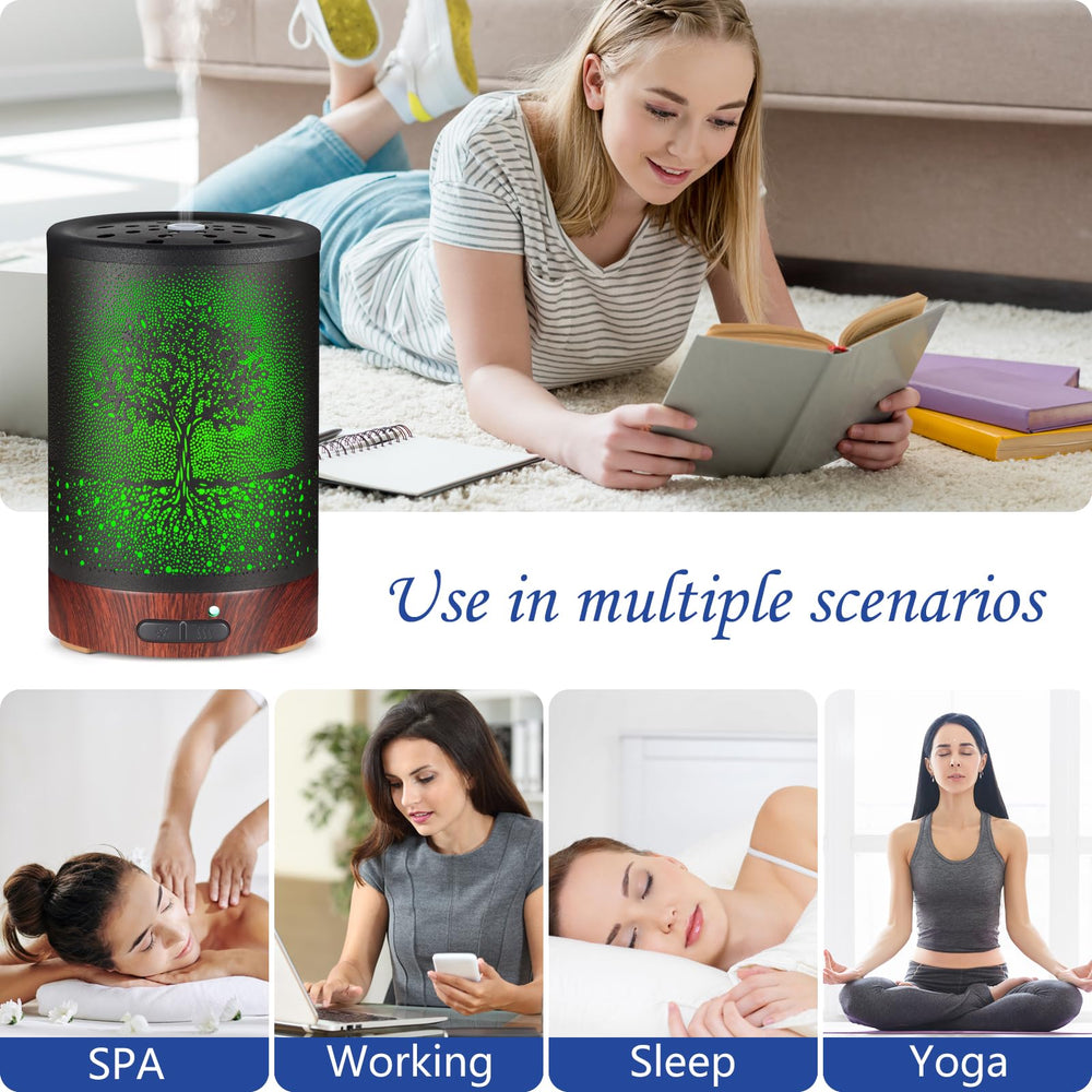 Gift-ready packaging for essential oil diffuser