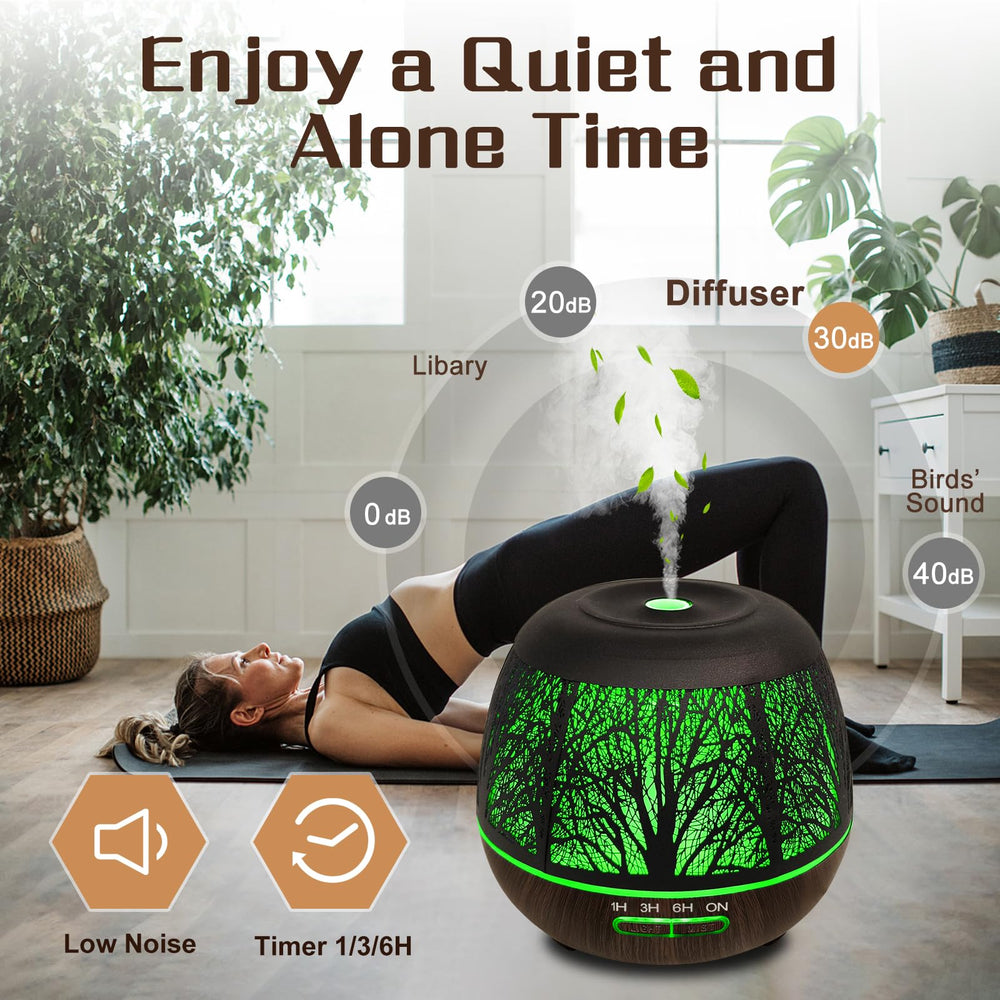 Gift-ready packaging for essential oil diffuser