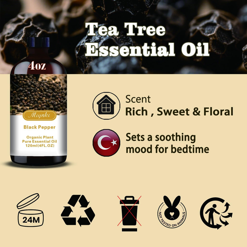 Gift ready Black Pepper Essential Oil bottle
