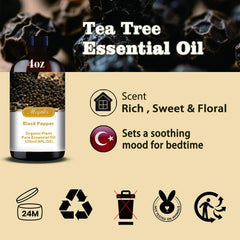 Gift ready Black Pepper Essential Oil bottle