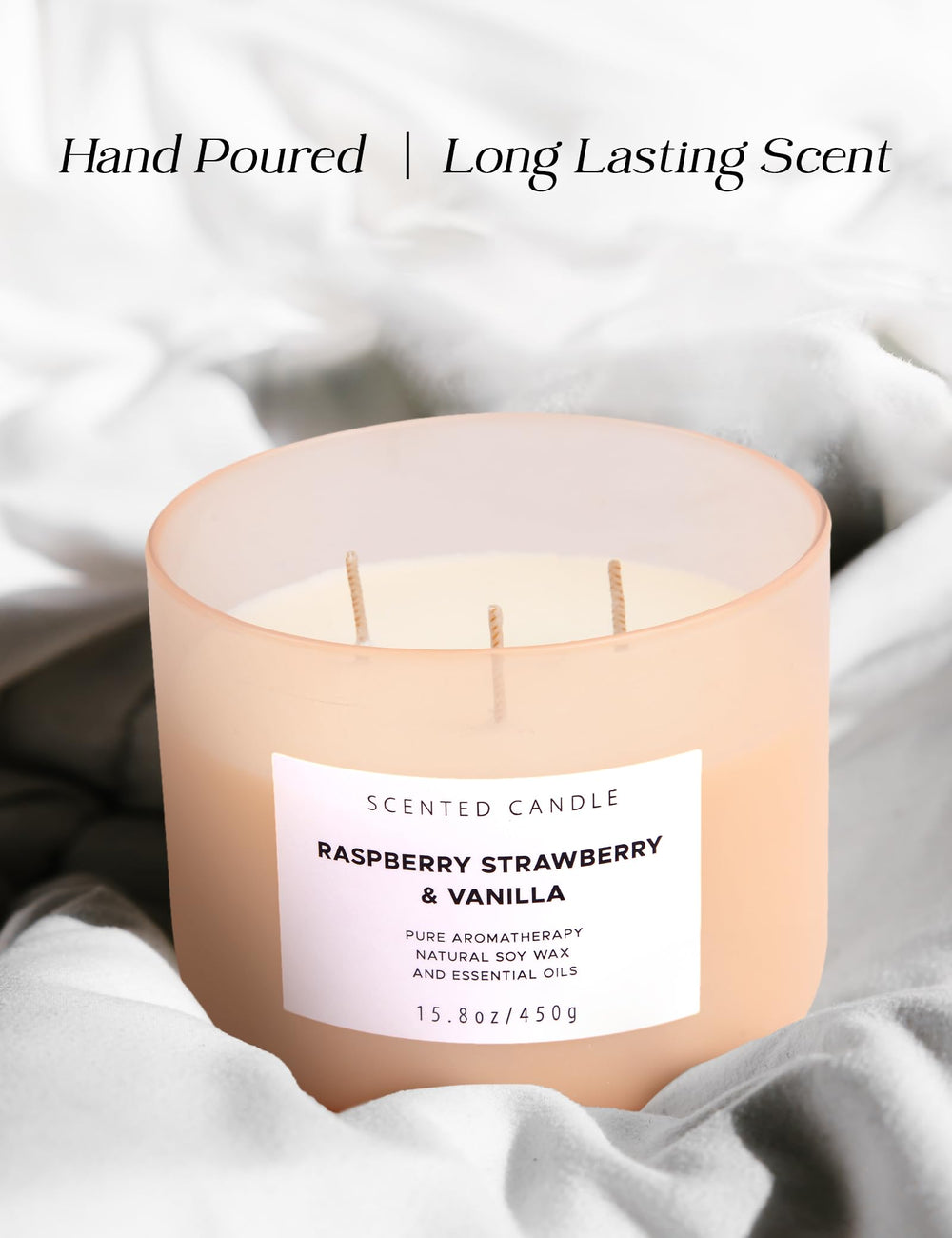 Gift-ready packaging with To & From card for Raspberry Strawberry Vanilla
