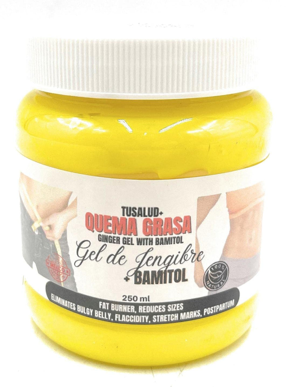 Ginger & Bamitol Slimming Body Gel bottle – front view