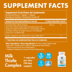 Ginger root extract used in the formula