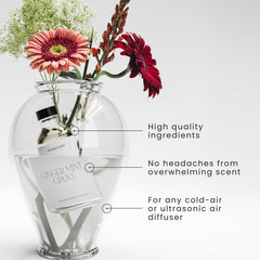 Ginger Mint Grove diffuser oil label close-up