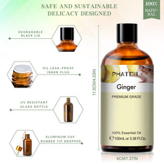 Diffuser ready with Ginger essential oil