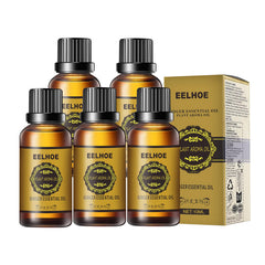 Bottle of ginger essential oil for skin care