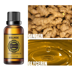 Ginger oil product packaging and labeling