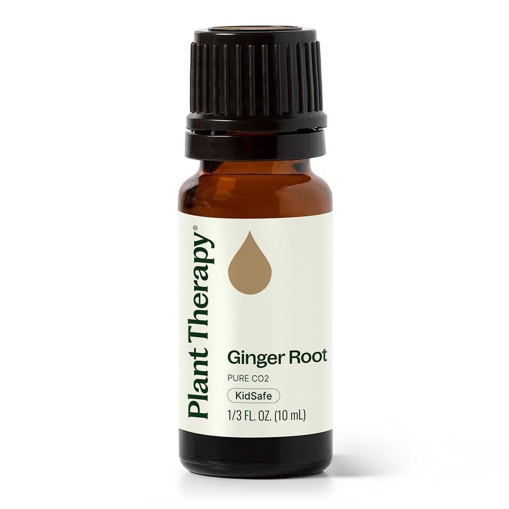 10 mL bottle of Plant Therapy Ginger Root CO2 Essential Oil