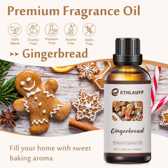 Soap bars and other products scented with gingerbread fragrance oil