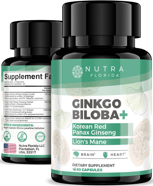 Ginkgo Biloba 120mg capsules