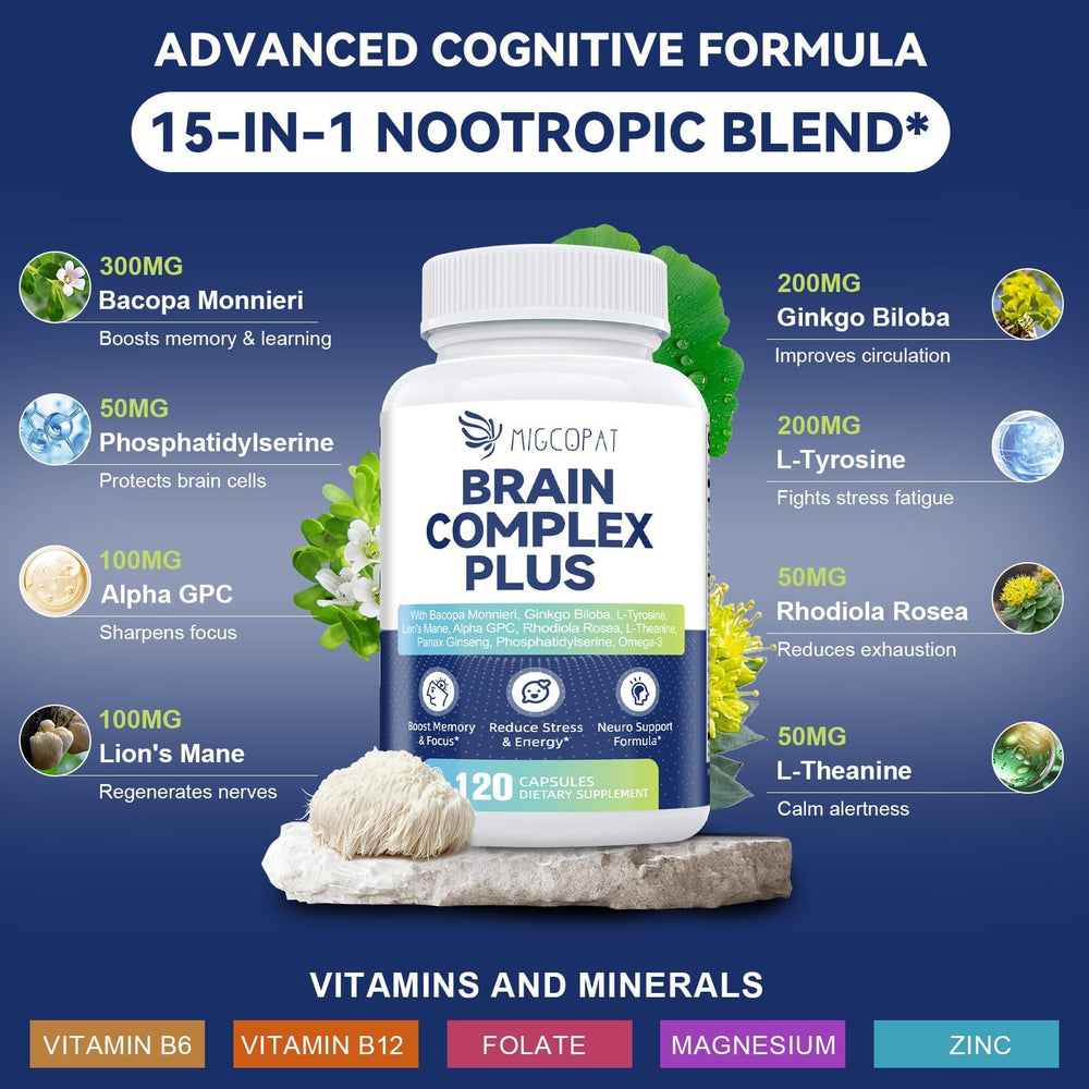 Ginkgo Biloba ingredient in supplement formula
