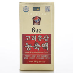 Ingredients: Korean 6 years Red Ginseng - 100% (Ginsenoide RG1+RB1=4mg/g)