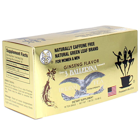 Ginseng Slim Power 3 Ballerina Tea box and 18 tea bags