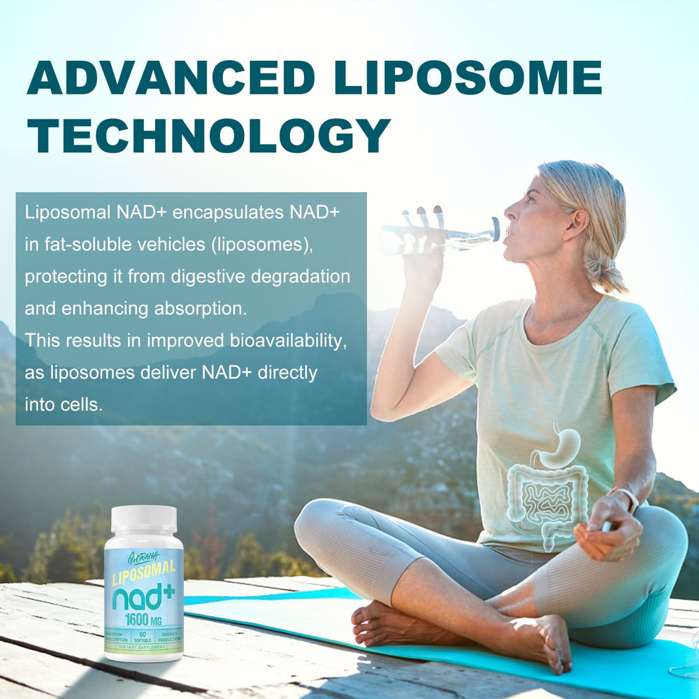 DNA repair and cellular vitality concept with NAD+