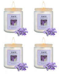 Main image of GITRANG 4-pack Sage Candle Set