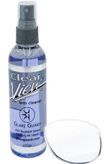 Glare Guard Clear View Lens Cleaner bottle