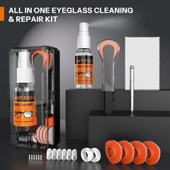 Carrying case for 8-in-1 glasses cleaning kit