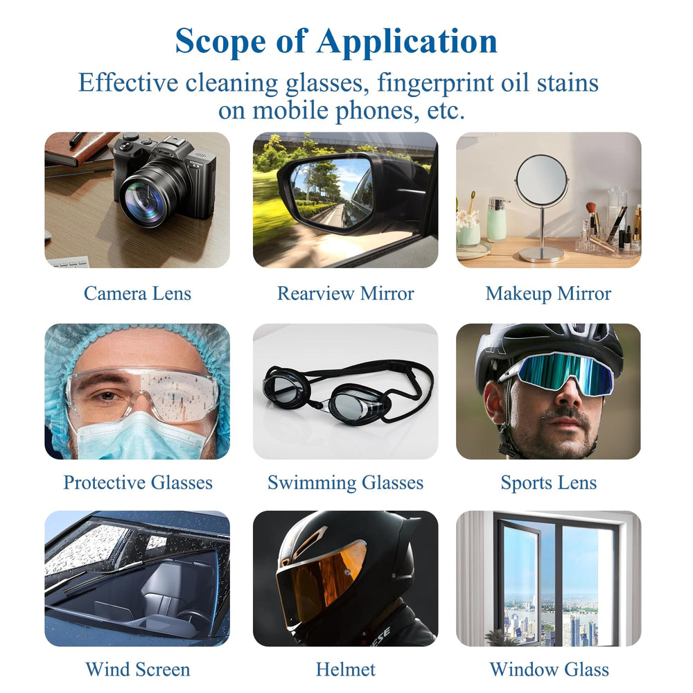 Gentle formula safe for coated lenses and electronics
