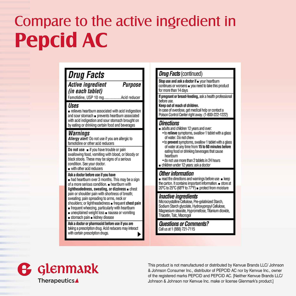Glenmark Therapeutics original strength packaging front showing easy access