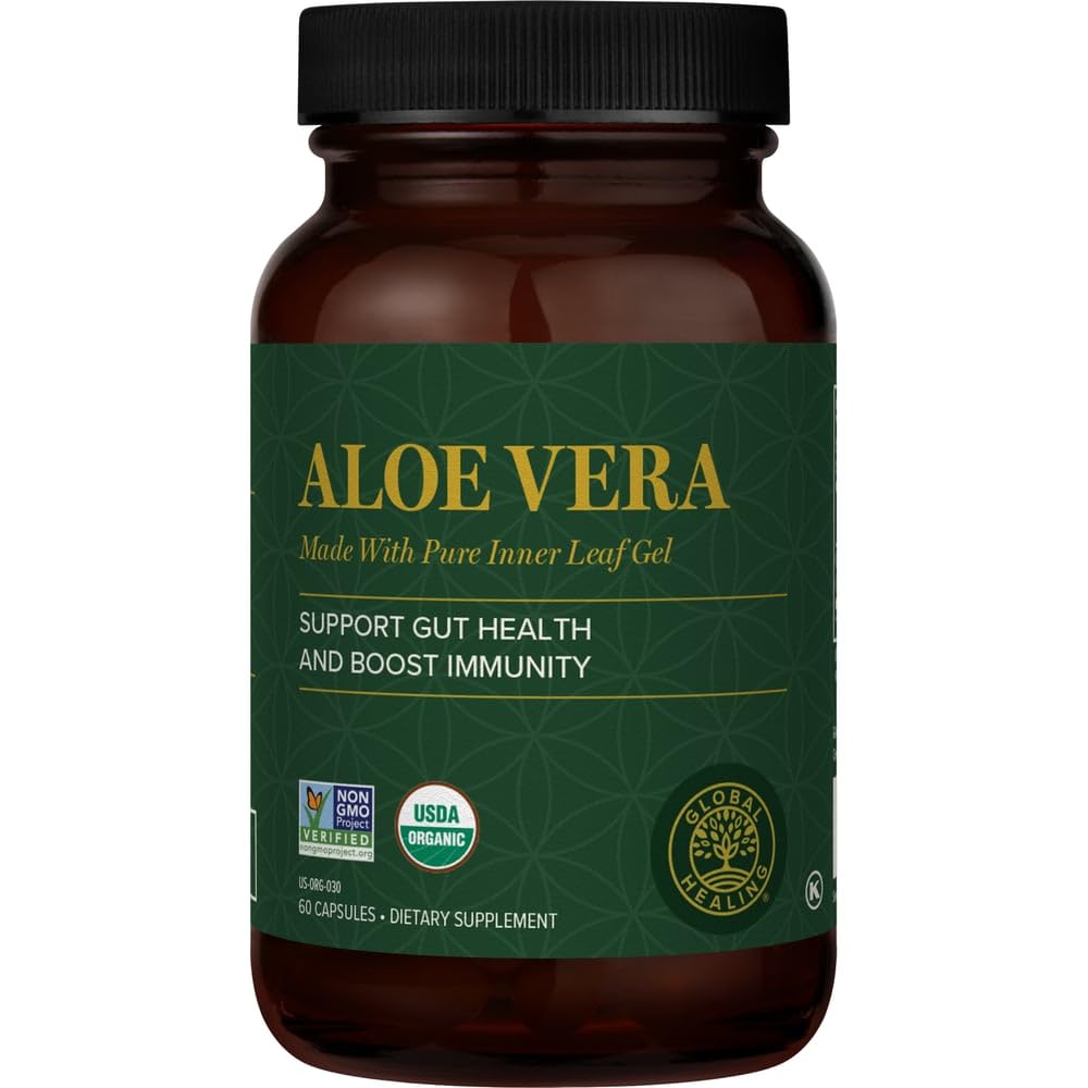 Global Healing Aloe Vera 200x Concentrate bottle and label