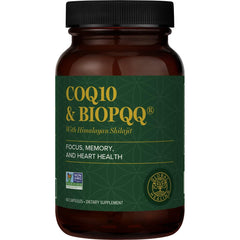 Global Healing Center CoQ10 and BioPQQ with Shilajit bottle hero image