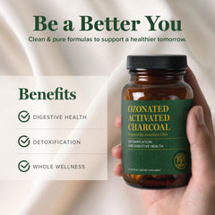 Product packaging display for Global Healing Center activated charcoal - product image 4