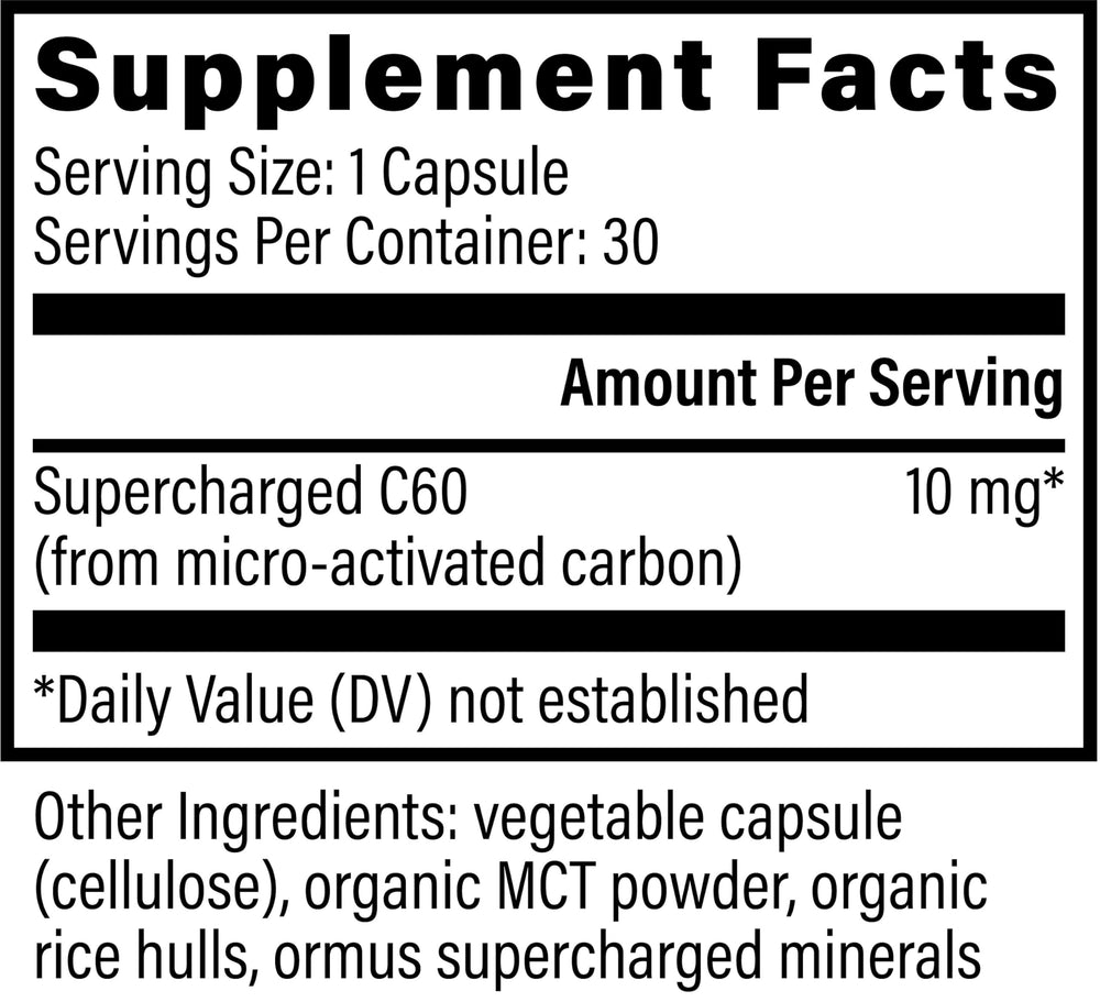 Detox support with Supercharged C60