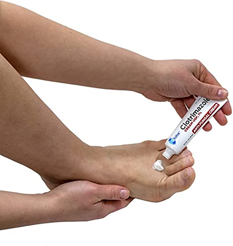 Dispensing tube of Globe Clotrimazole enables quick, controlled application.