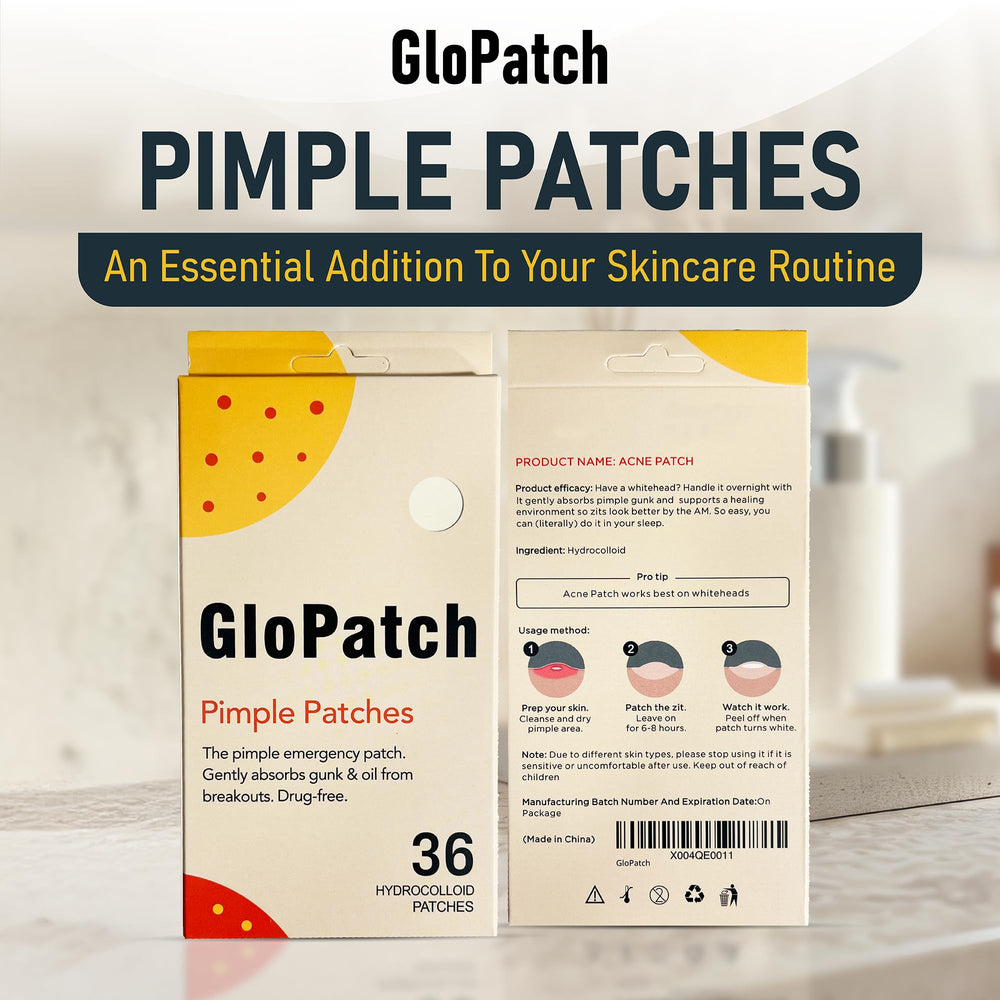 GloPatch travel-friendly packaging designed for on-the-go skincare.