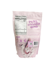 Dissolving unflavored marine collagen powder in a beverage