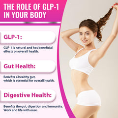 Digestive and immune support visuals for GLP ONE