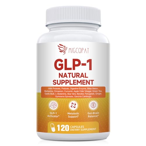 Product label and nutrition facts for GLP-1 supplement