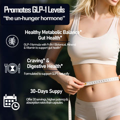 GLP-1 Drops lemon-flavored liquid bottle for easy dosing.