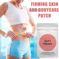 Easy-to-apply GLP-1 patch on skin