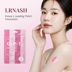 Patch applied to skin for GLP-1 wellness