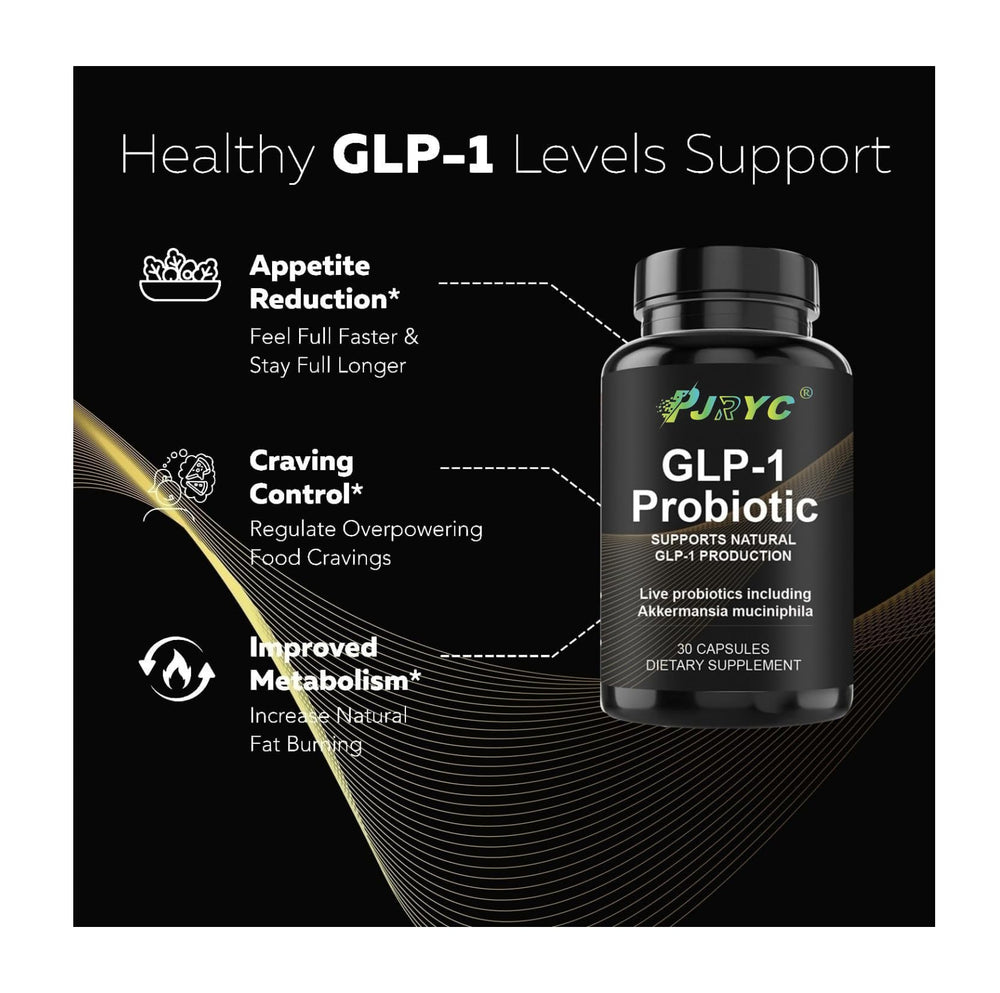 Illustration of multi-strain probiotic strains in GLP-1 Probiotic