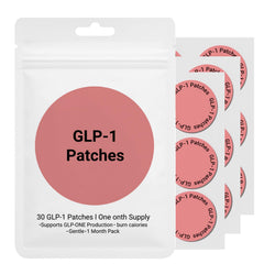 GLP-1 Wellness Patches packaging and box