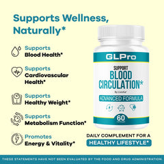 GLPro bottle containing 180 capsules
