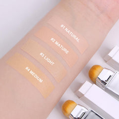 GLSFACE natural matte finish helps maintain shine-free skin all day