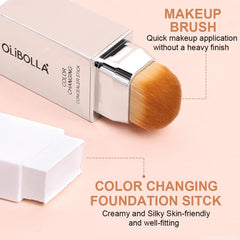 GLSFACE shade-changing formula quickly matches skin tone in seconds