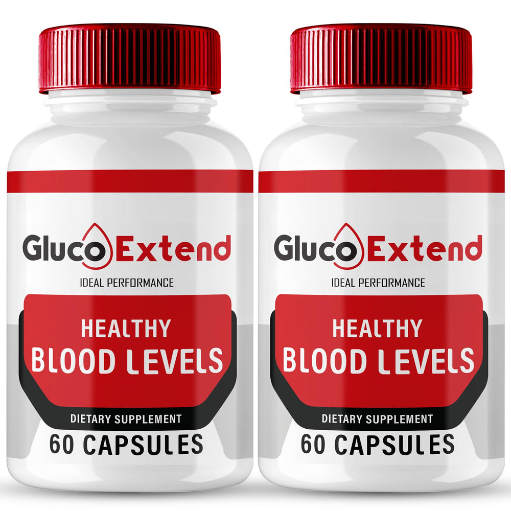 Gluco Extend Capsules bottle - front view